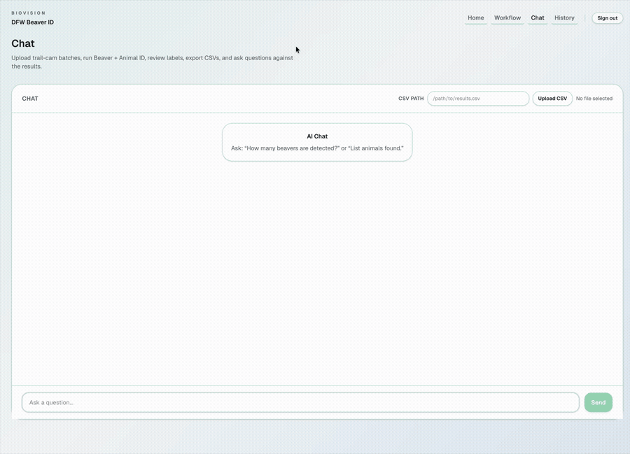 AI Chatbot final design